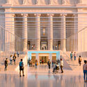 New Welcome Hall at the Griffin Museum of Science and Industry. Image Courtesy of RAMSA RAMSA Unveils Plans for New Welcome Hall at Chicago’s Griffin Museum of Science and Industry - Image 4 of 5