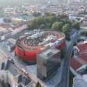 Jihlava Municipal Arena / CHYBÍK + KRIŠTOF. Image © Laurian Ghinitoiu CHYBÍK + KRIŠTOF Turns Aedes Into a Live Architecture Studio to Develop Four Berlin Projects - Image 3 of 10